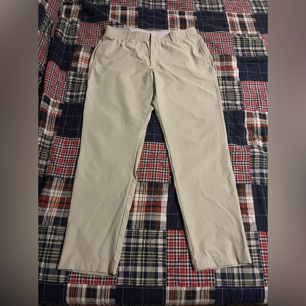 Under Armour Men's Beige Golf Pants - Picture 2 of 9